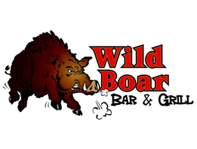 $25 Gift Card For The Wild Boar