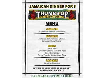 Jamaican Dinner for 8