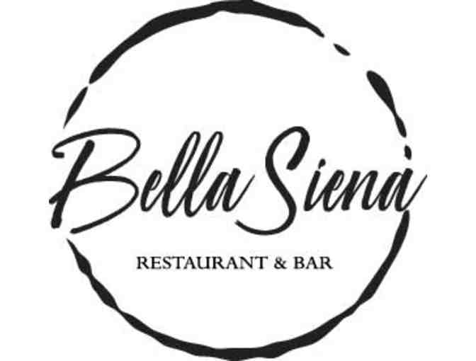 Bella Siena in Benicia - Dinner for Two with the Trio that run The Respite Inn