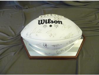 Baltimore Ravens Super Bowl Winning Team 2001 Autographed Football