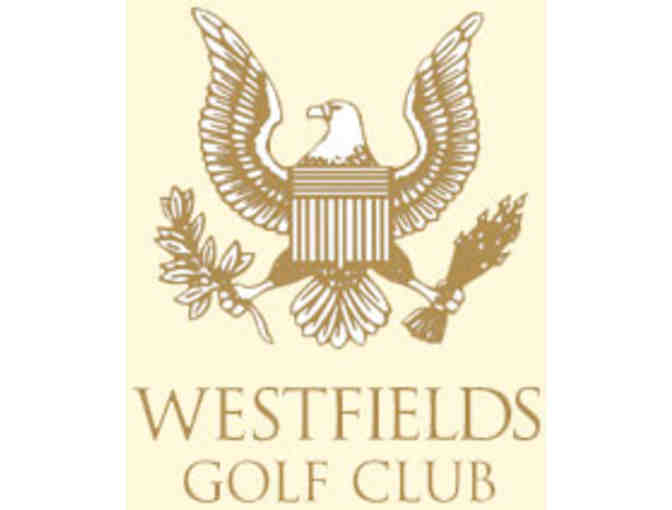Foursome of golf at Westfields Golf Club