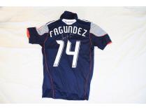 Game-worn #14 Diego Fagundez Jersey