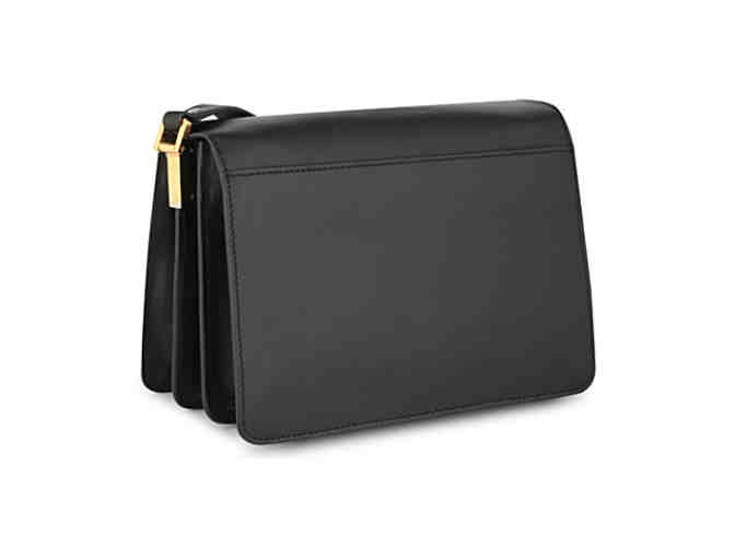 Marni Black Trunk Calfskin Over The Shoulder Handbag