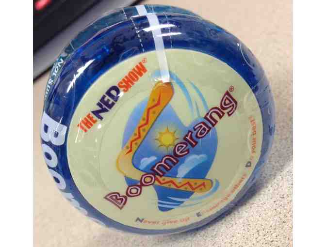 One (1) NED Show Boomerang Yo-Yo in Blue