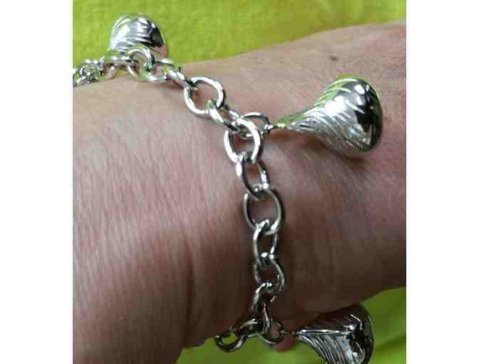 Sterling Silver 'Kiss' Bracelet