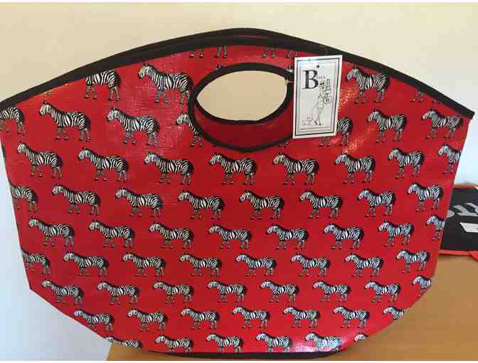 Cute Large Zebra Tote from Toss Designs