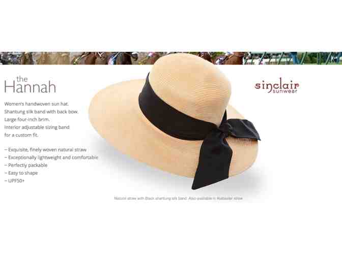 This wonderful sunhat from Sinclair Sunwear