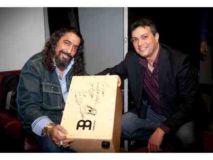 Diego El Cigala signed cajon