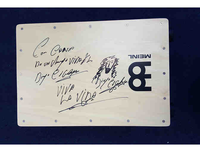 Diego El Cigala signed cajon