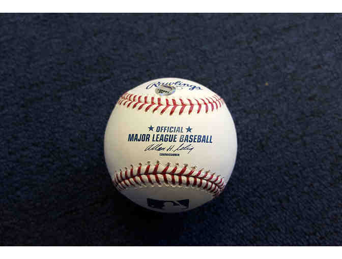 Marlins 4 homeplate box seats and a signed baseball