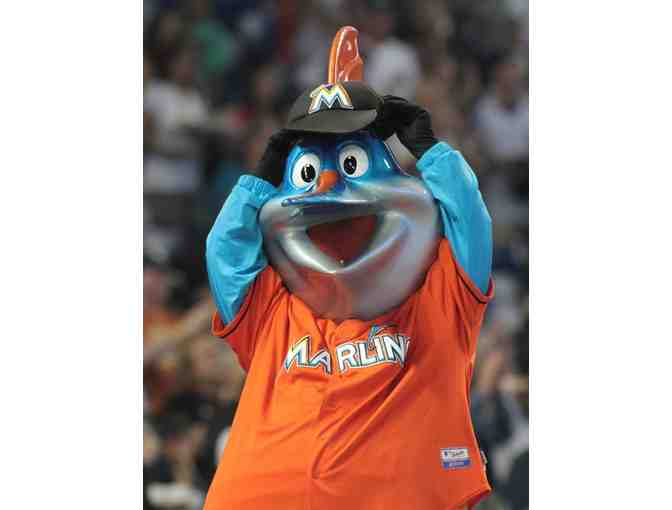 Marlins 4 homeplate box seats and a signed baseball