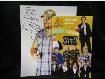 Larry The Cable Guy Autographed Memorabilia!