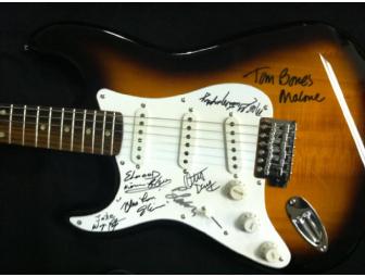 The original members of the Blues Brothers band & More Autographed Electric Guitar!!