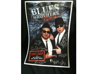 The Official Blues Brothers Revue Autographed 11x17 Poster!!