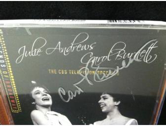 Carol Burnett Autographed Legends of Broadway CD!!
