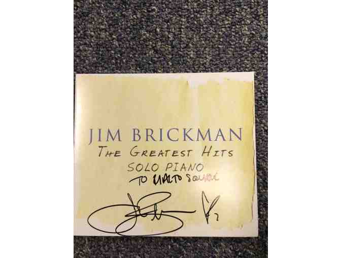 Jim Brickman Autographed CDs