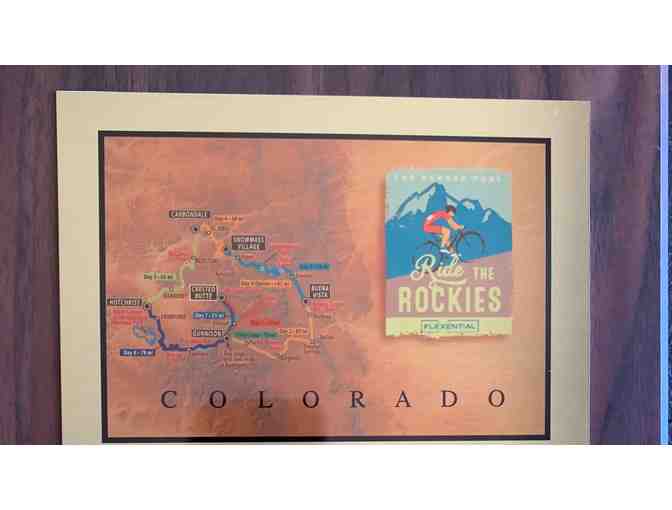 2019 Ride the Rockies route plaque
