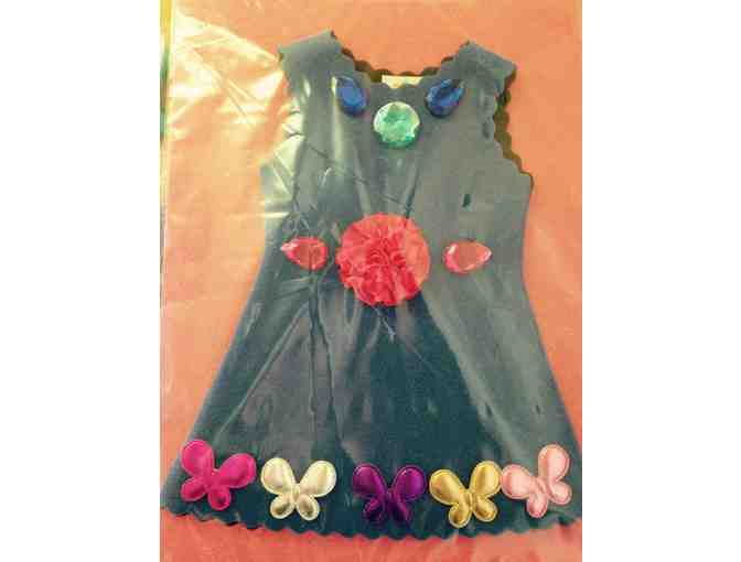 Bedazzy 'Designable' Dresses for Girl and Doll, with Movable Gemstones!