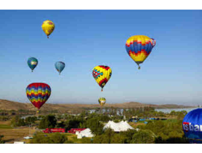 4 Adult General Admission Tickets to the 2019 Temecula Valley Balloon & Wine Festival - Photo 1
