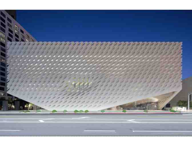 The Broad Museum VIP pass for 4