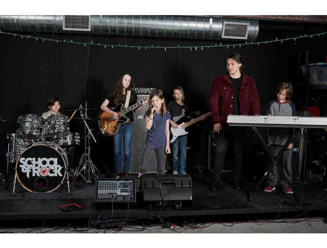 School of Rock Music Lessons - Ages 6-7 years old