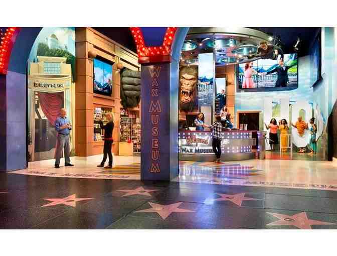 2 tickets to The Hollywood Wax Museum and Guiness World Records Museum