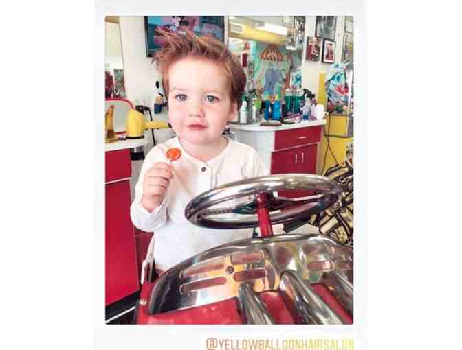 The Yellow Balloon -- One Children's Haircut