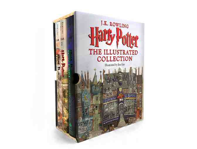 Harry Potter Illustrated Collection Book Set