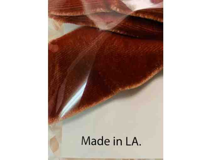 Snickerdoodle Velvet Bow and  Winter Green Velvet Headband by Hada Story