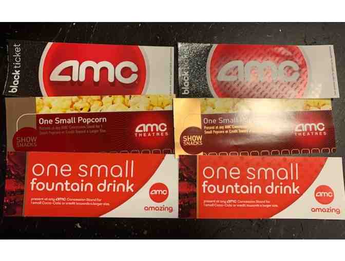 2 - AMC Movie Tickets, Popcorn, Fountain Drinks