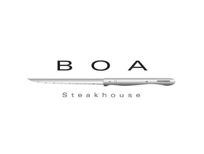 $100 Gift Card to BOA Steakhouse or any IDG location including Sushi Roku and Katana