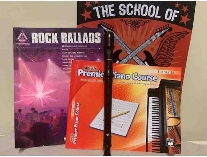 5 Day Camp at Burbank Music Academy plus Guitar Picks, Recorder and more