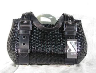 Maxx of New York Black Regatta handbag