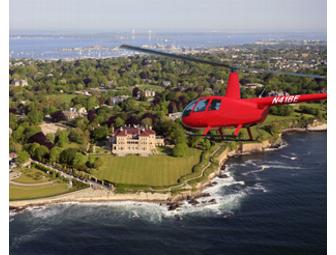 A Newport Mansion tour from the sky for two