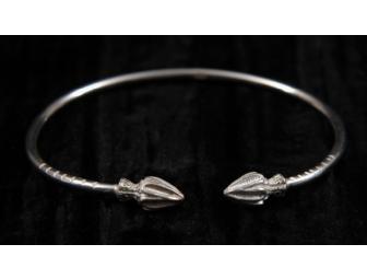 Sterling Silver Acorn Bracelet by Adam Eccleston