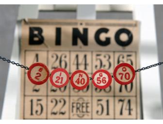 Vintage Bingo Necklace by Andrea Ehret