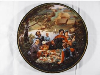 Russian plate -'A Celebration of Friendship'