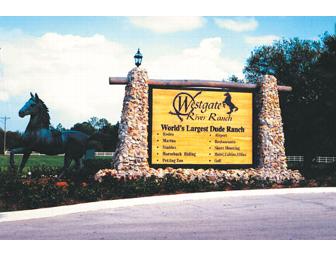 Getaway from it all Package - 4 days / 3 nights at Westgate River Ranch Resort, Central Florida
