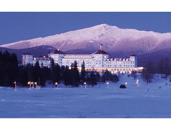 Omni Mt. Washington Resort three night Bed and Breakfast Package for Two