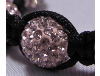 Shambala Style Rose Crystal Adjustable Bracelet donated by Yepremian Jewelers, Warwick, RI