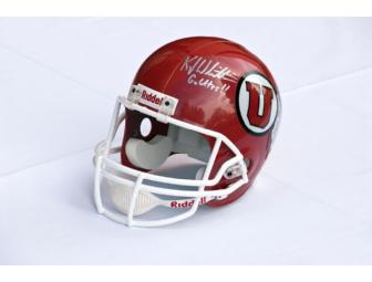 Helmet Autographed by Coach Whittingham - 2 tickets to NLI signing party!
