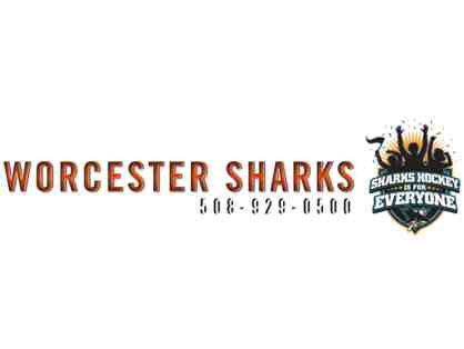 4 Worcester Sharks tickets, a behind-the-scenes tour, & warmups on the bench