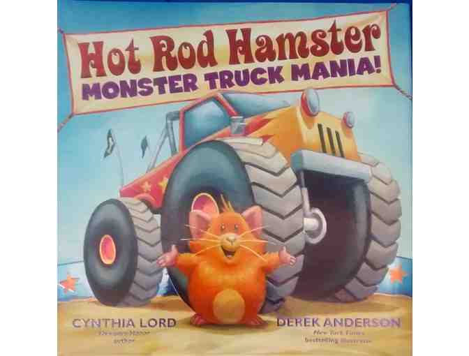 Hot Rod Hamster Book and Original Sketch