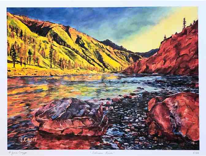 Main Salmon River Art Work