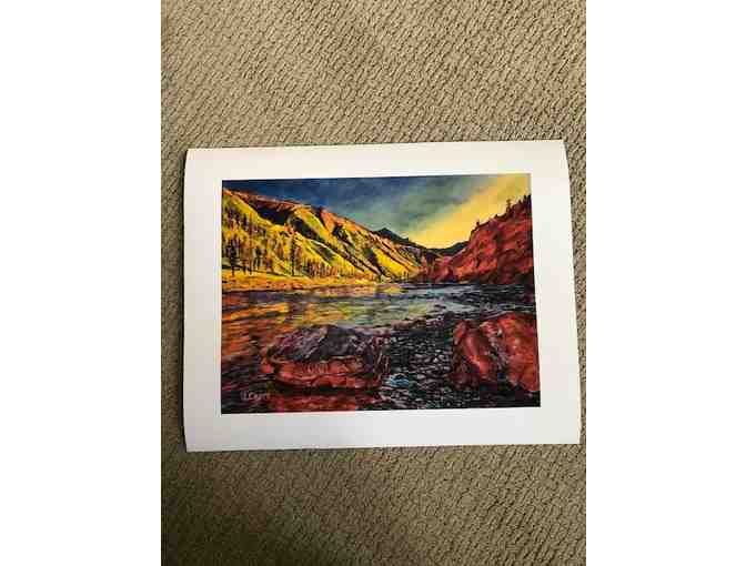 Main Salmon River Art Work