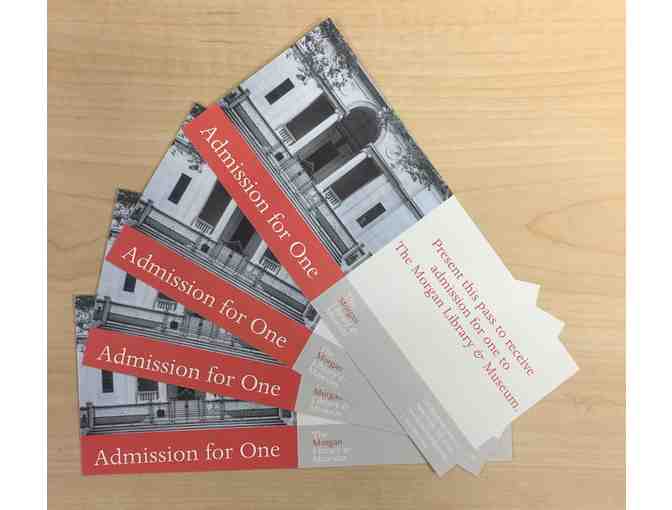 Morgan Library and Museum - 4 Tickets