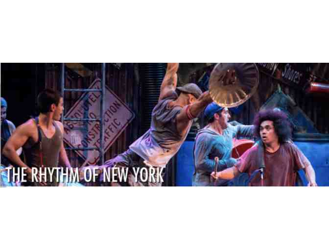 Two tickets to the Off-Broadway hit STOMP