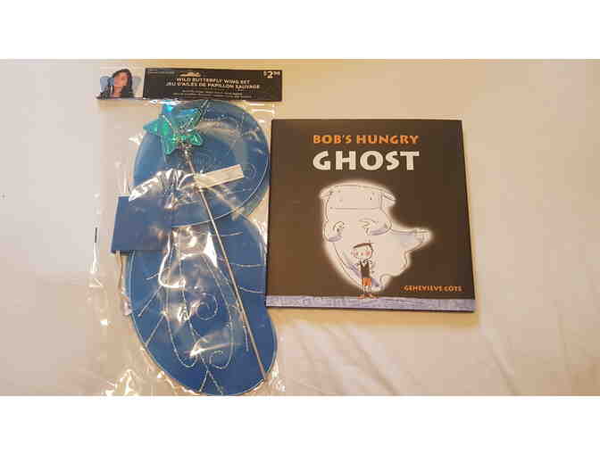 Blue Butterfly Wings + Bob's Hungry Ghost Book #4 - Photo 1