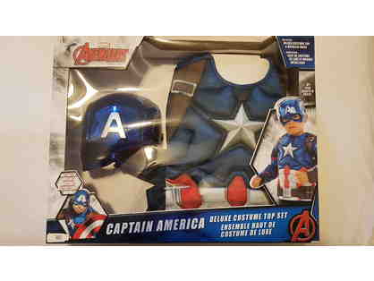 Captain America Costume - Size 4-6X