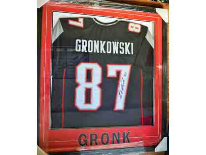 Gronkowski Jersey Autographed and Framed